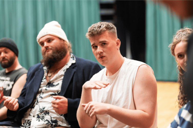 Jesse Ashby & Evan James as Collins and Angel