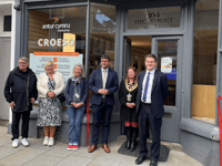 Business Support Hub officially opens in Brecon 