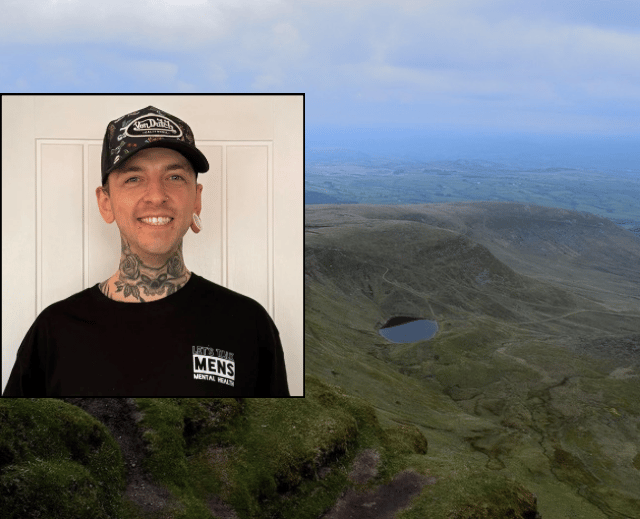 Stroke survivor Aaron Davies to climb Pen y Fan for charity