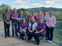 Penybont Tractor Run raises £1,500 for hospice