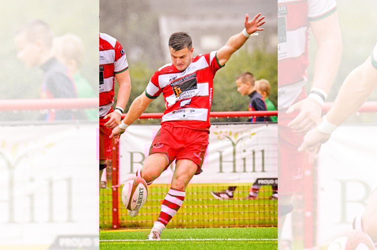 Ioan Hughes contributed to the win with four conversions and a penalty