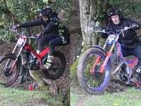 More than 160 riders brave wet conditions for charity trial