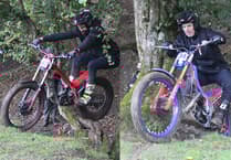 More than 160 riders brave wet conditions for charity trial