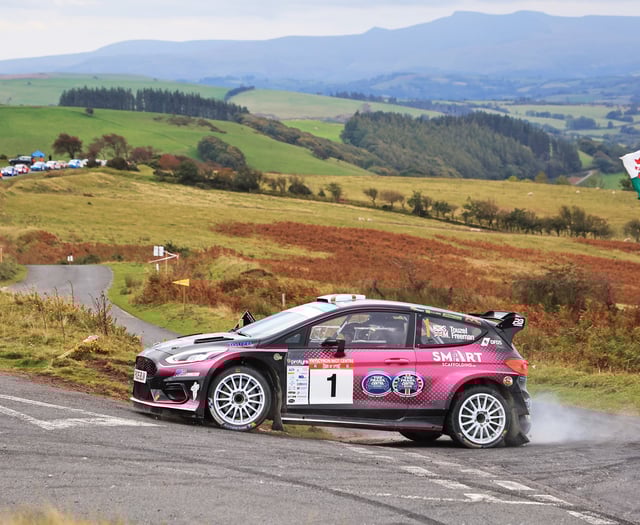 Touzel triumphs at Tour of Epynt as rally marks 60 years