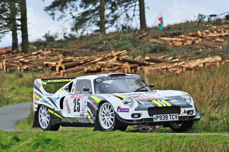 Mechanical problems intervened on day one for Sean Crowley  and Sam Weller in the Darrian kit car