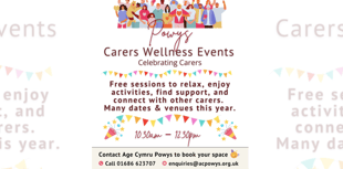 Powys carers invited to free wellness events