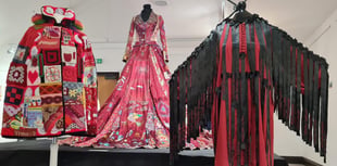 The Red Dress exhibition wows at Theatr Brycheiniog