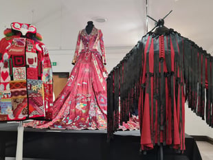 The Red Dress exhibition wows at Theatr Brycheiniog
