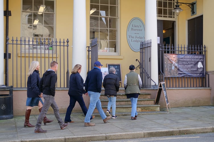 Gabrielle Rivers, Museum Development Manager, said that filming was “top secret”, and not even the staff knew who the couple were. “All we knew is that two of them had chosen The Judge's Lodging as a special place to take their guests.” 
