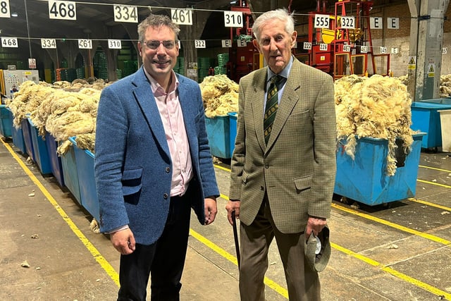 British Wool marks 75 years with open day at Brecon depot
