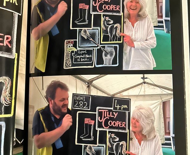 Hay Festival memories of author Jilly Cooper following her death