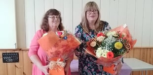 Marian and Jenny recognised for decades of service to village