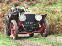 Vintage wheels roar across Radnorshire