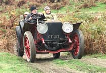 Vintage wheels roar across Radnorshire