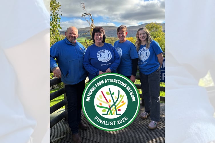 Cantref Adventure Farm, just outside Brecon, has been shortlisted for two National Farm Attraction Awards