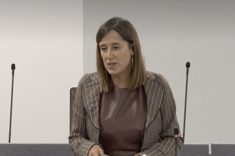 Jane Dodds speaking in the Senedd