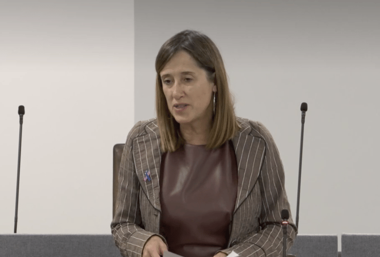 Jane Dodds speaking in the Senedd
