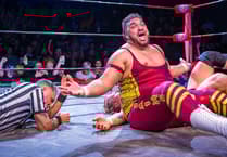 High-flying pro wrestling returns to Crickhowell this weekend