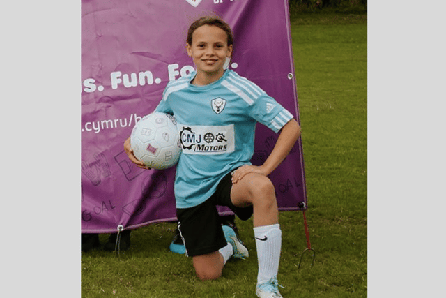 11-year-old Brecon footballer earns place in regional squad