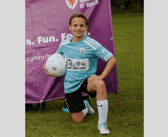 11-year-old Brecon footballer earns place in regional squad