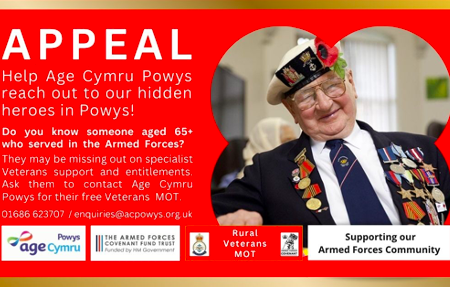 Help find our hidden heroes in Powys