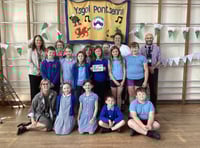 Ysgol Gynradd Pontsenni awarded Cymraeg Campus Silver Award