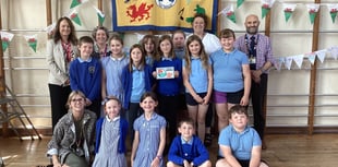 Ysgol Gynradd Pontsenni awarded Cymraeg Campus Silver Award