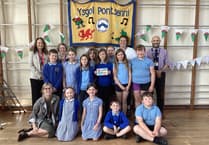 Ysgol Gynradd Pontsenni awarded Cymraeg Campus Silver Award