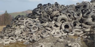 Illegal tyre dump costs Powys company and director £69,000