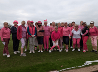 Cradoc Golf Club ladies raise £440 for Breast Cancer Wales