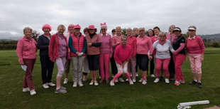 Cradoc Golf Club ladies raise £440 for Breast Cancer Wales