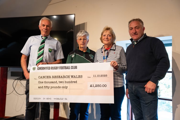 Cancer Research Wales was represented by Sue Prosser