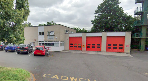 Brecon Fire Station on Camden Road
