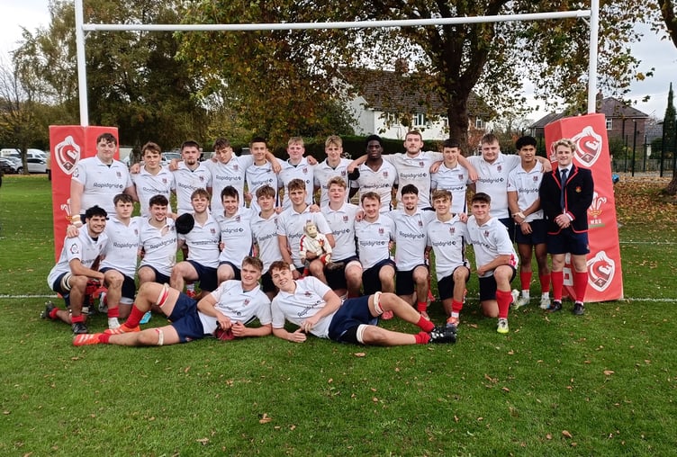 The winning Llandovery squad