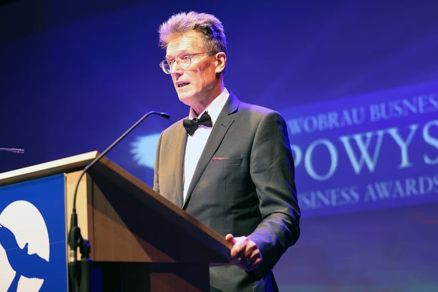 Council leader thanks Powys businesses for building a dynamic economy