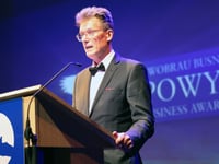 Council leader thanks Powys businesses for building a dynamic economy