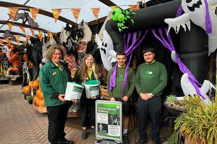 Frightful fun for all the family at the garden centre’s spooky trail
