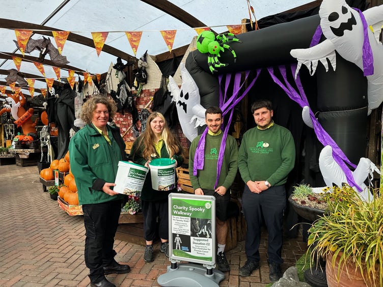Frightful fun for all the family at the garden centre’s spooky trail
