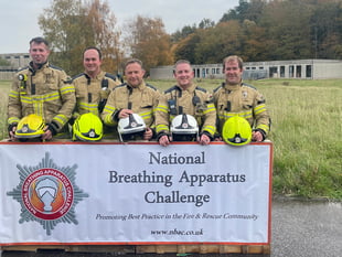 Top spot for firefighters at challenge event