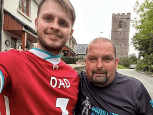 Kyle nears completion of 5k-a-day challenge in honour of his dad
