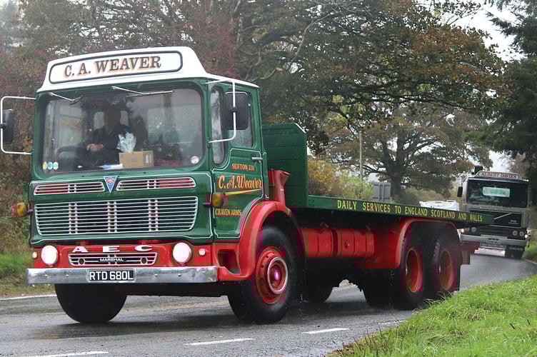 Lewis Weaver with his AEC Marshal