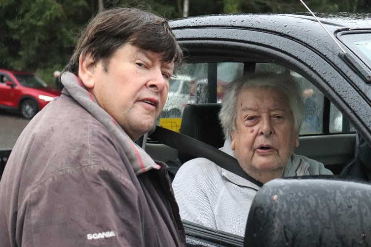 Hauliers Roy and Dave Edwards, owners of the start venue