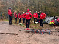 Walker rescued in team's 160th callout of the year