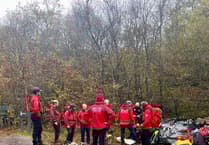 Walker rescued in team's 160th callout of the year