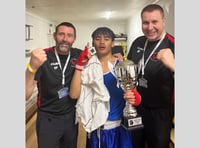 Magar shines on busy night for Brecon boxers