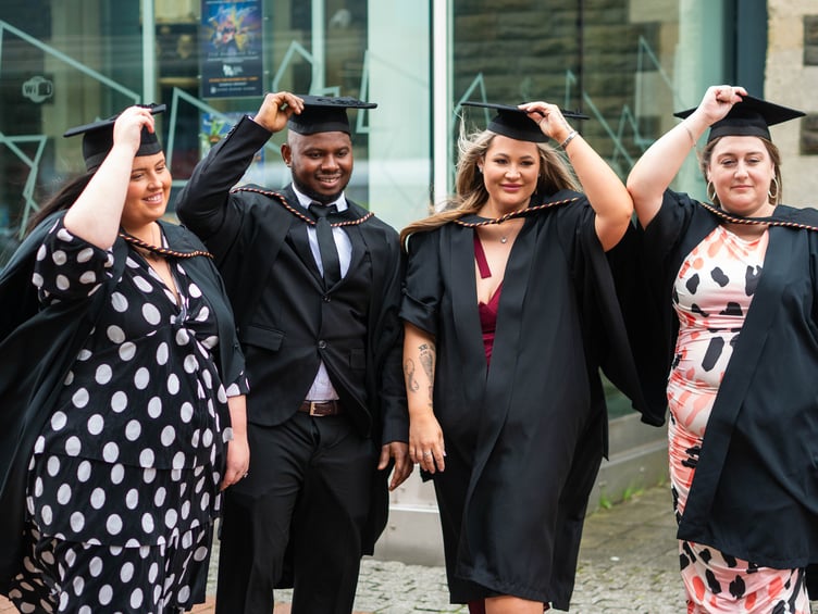 Students from Brecon, Neath and Newtown were recognised at the recent NPTC graduation