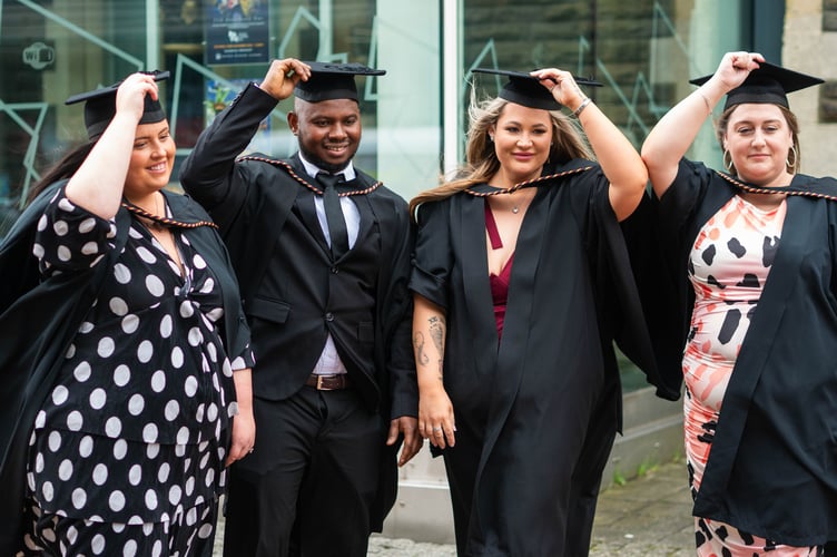 Students from Brecon, Neath and Newtown were recognised at the recent NPTC graduation