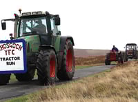 Rhosgoch YFC tractor run raises funds for children’s ward