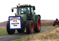 Rhosgoch YFC tractor run raises funds for children’s ward