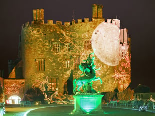 Spooky illuminations showcased at Powis Castle this Halloween!